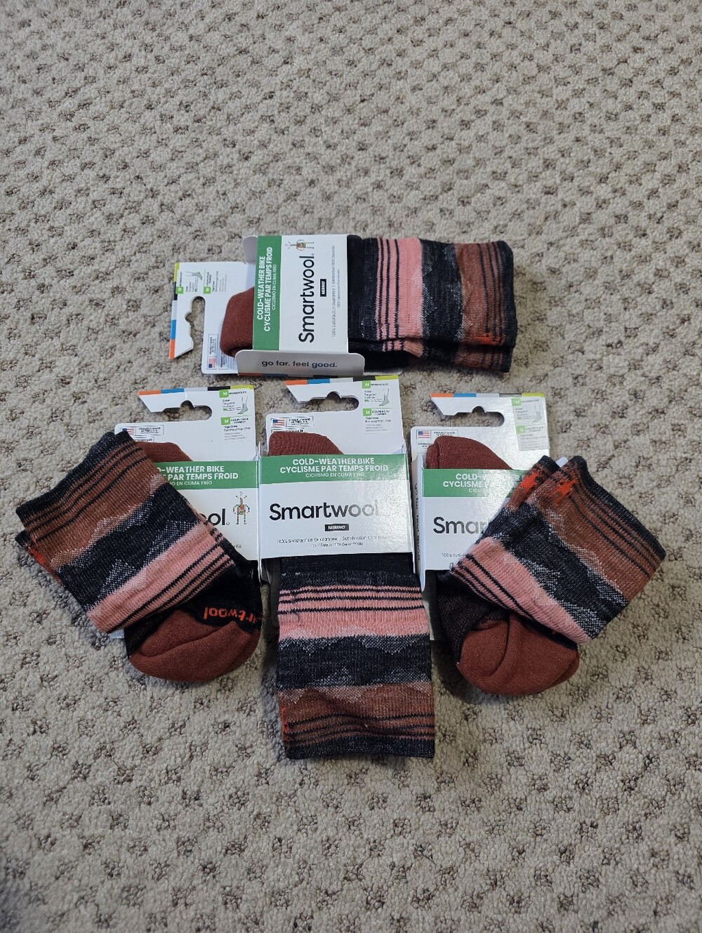 Smartwool Cold-Weather Bike Socks (4 Pair)